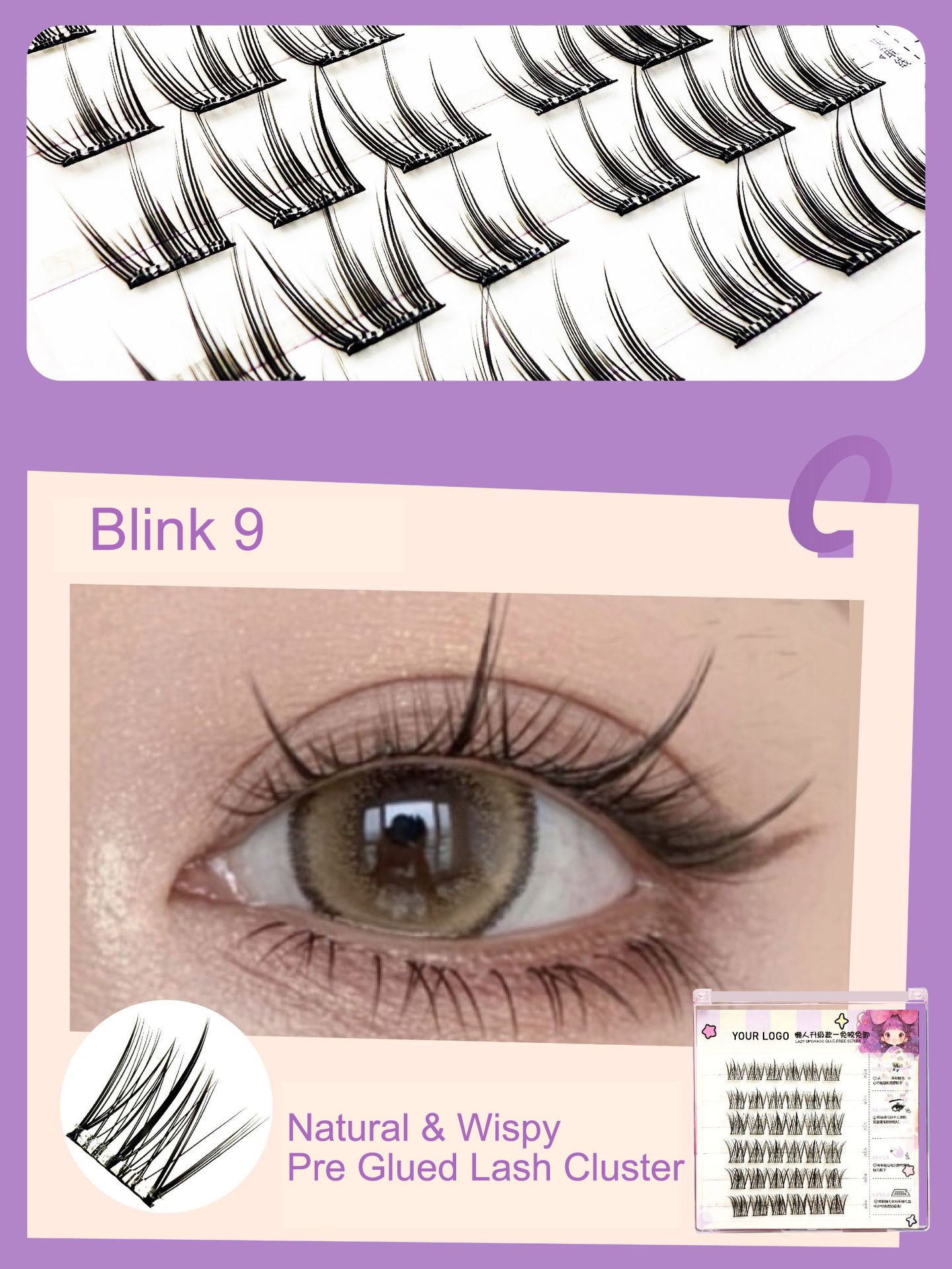 Big Discount For Press On Lash Clusters