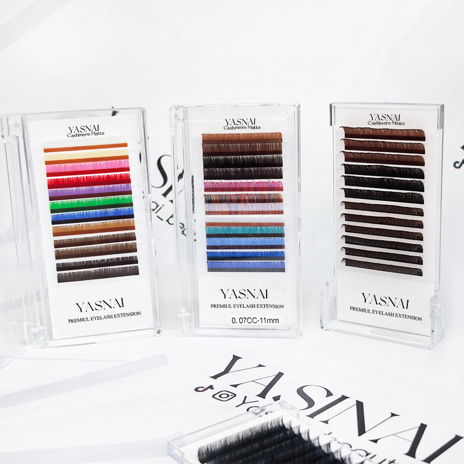Colored Cashmere Lash Extensions