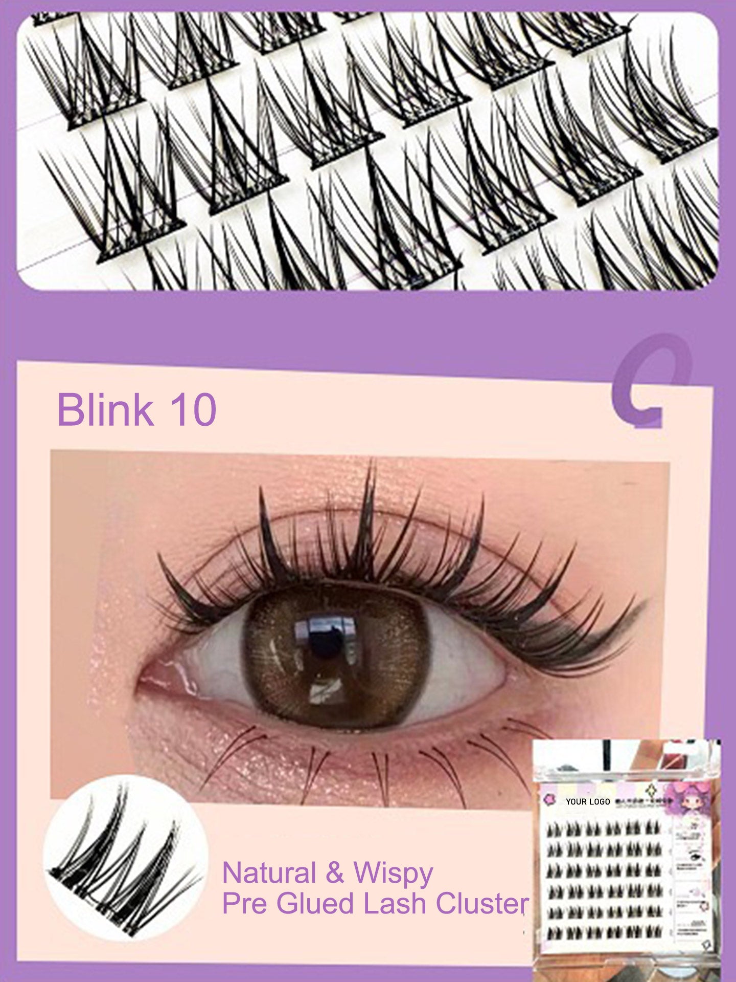 Big Discount For Press On Lash Clusters