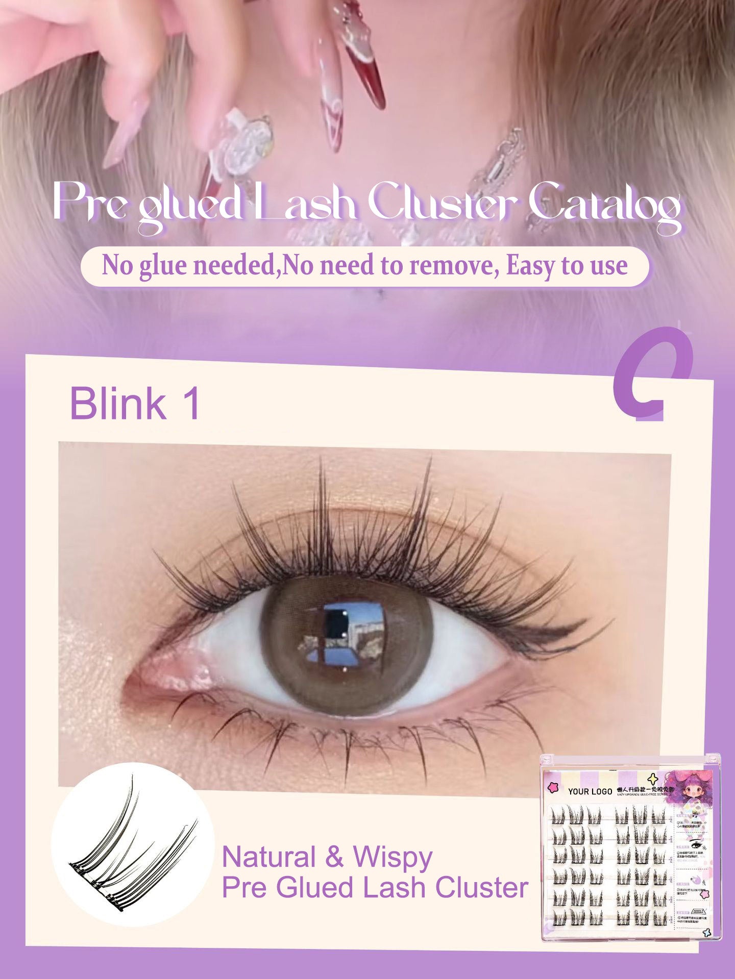 Big Discount For Press On Lash Clusters