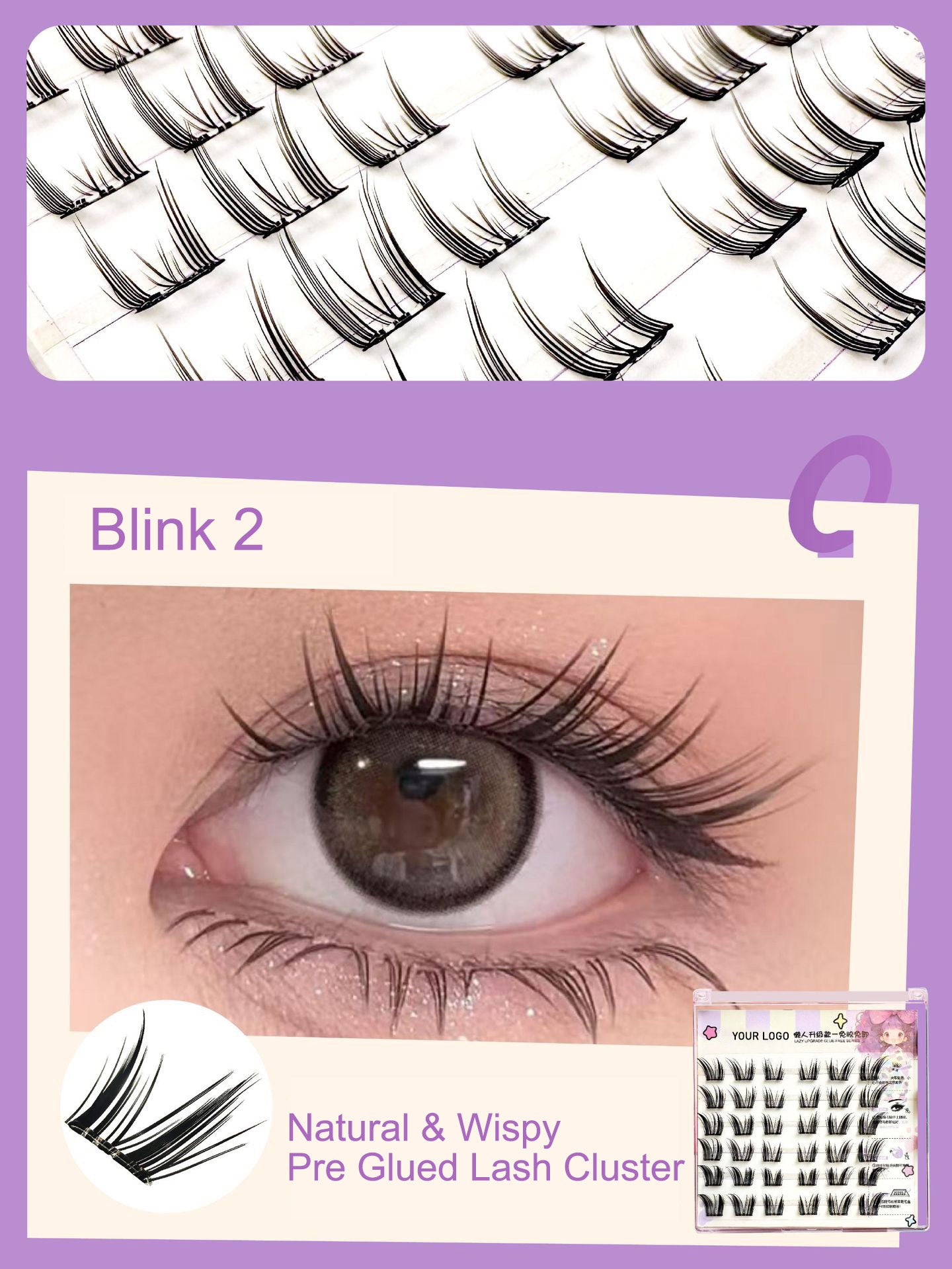 Big Discount For Press On Lash Clusters