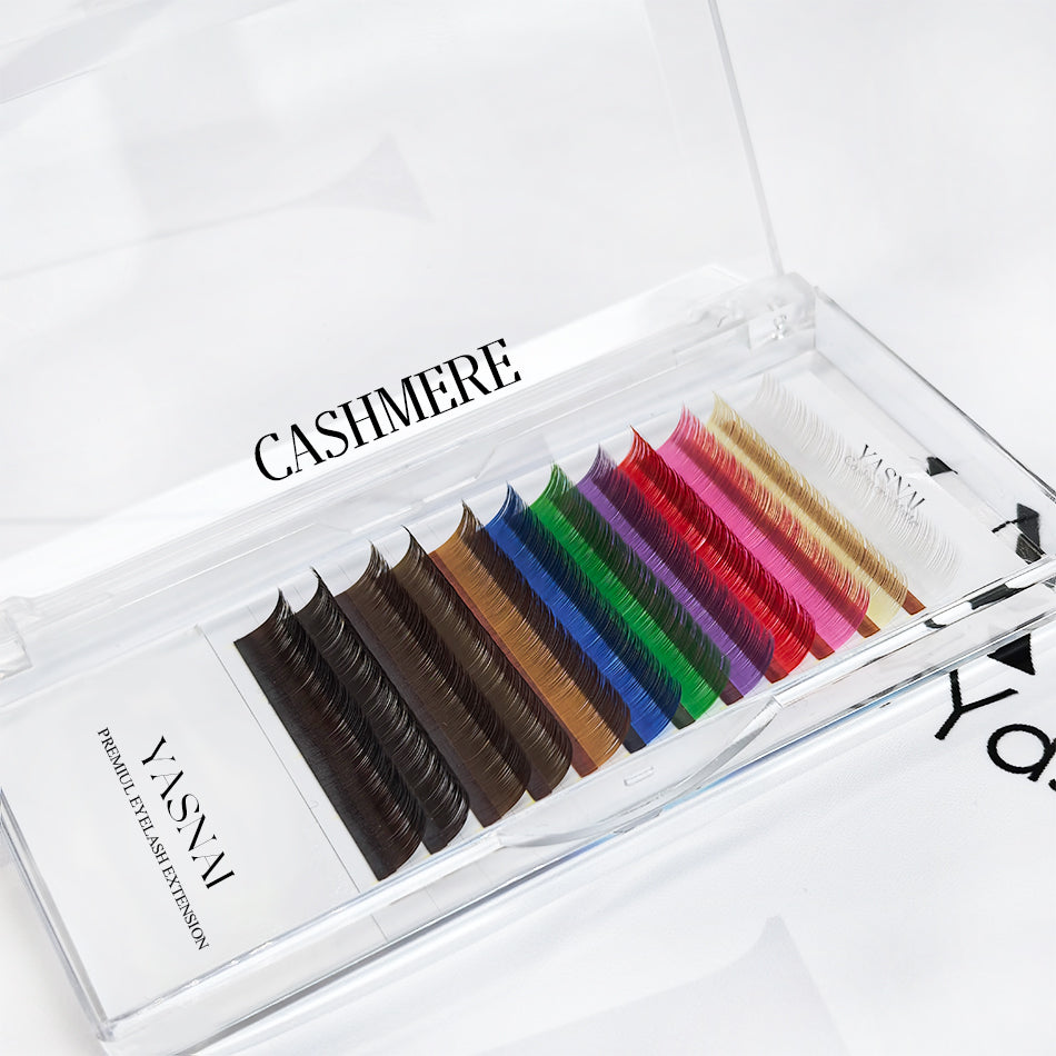Colored Cashmere Lash Extensions