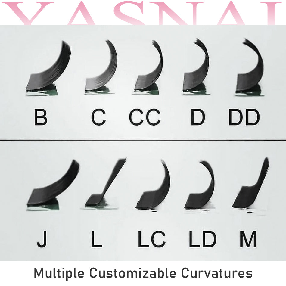 Matte Black Cashmere Lash Extensions