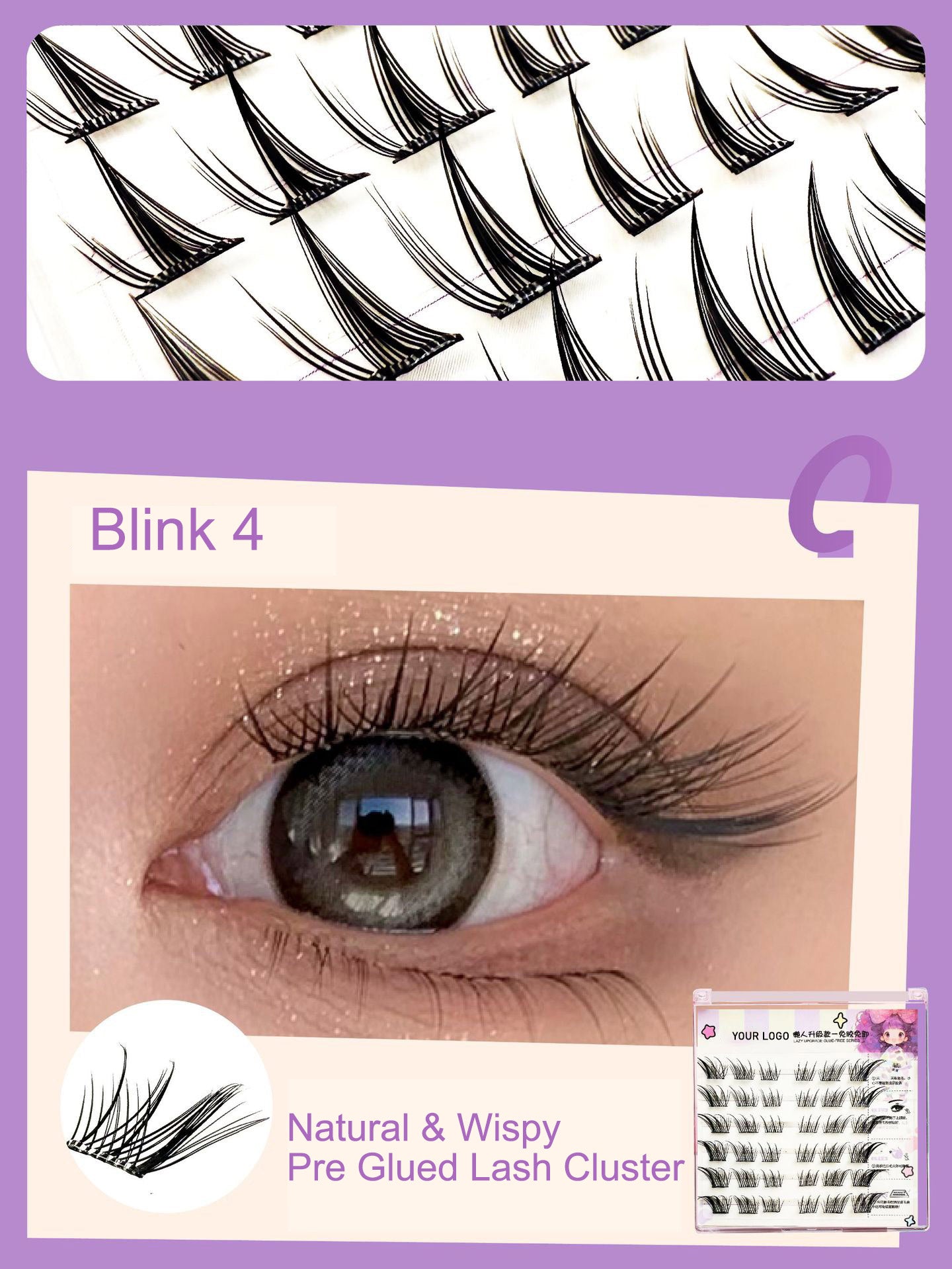 Big Discount For Press On Lash Clusters