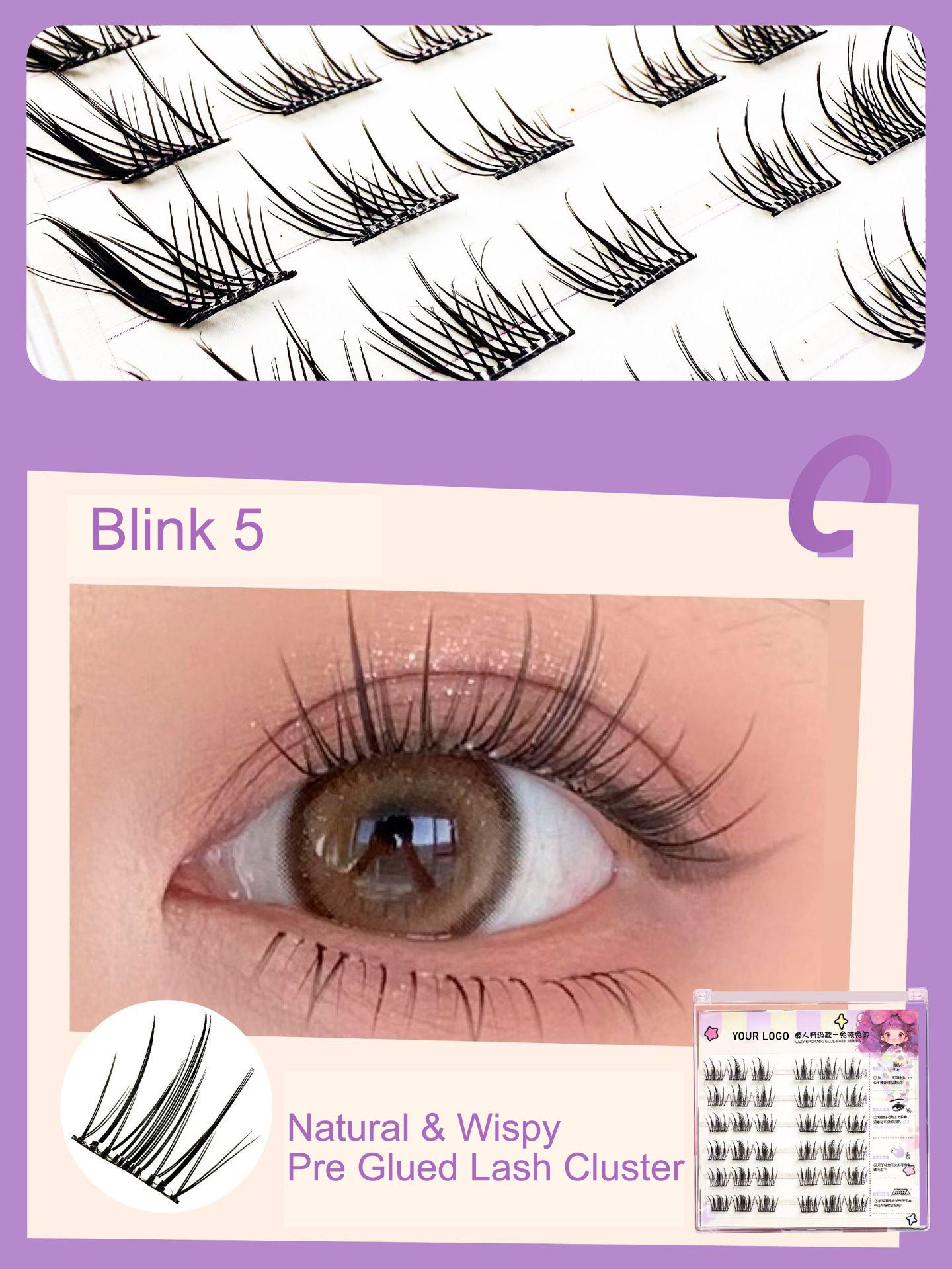 Big Discount For Press On Lash Clusters