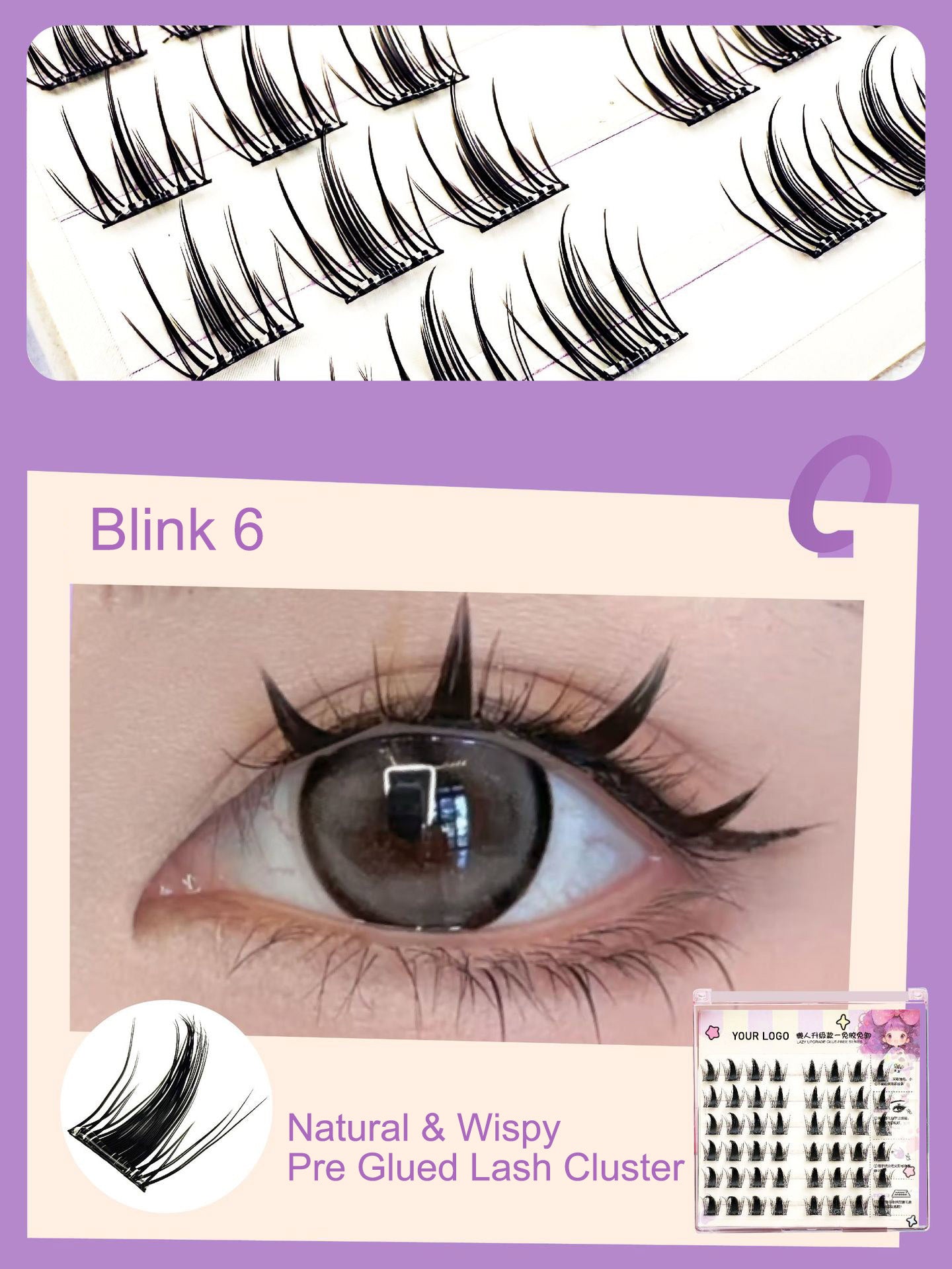 Big Discount For Press On Lash Clusters