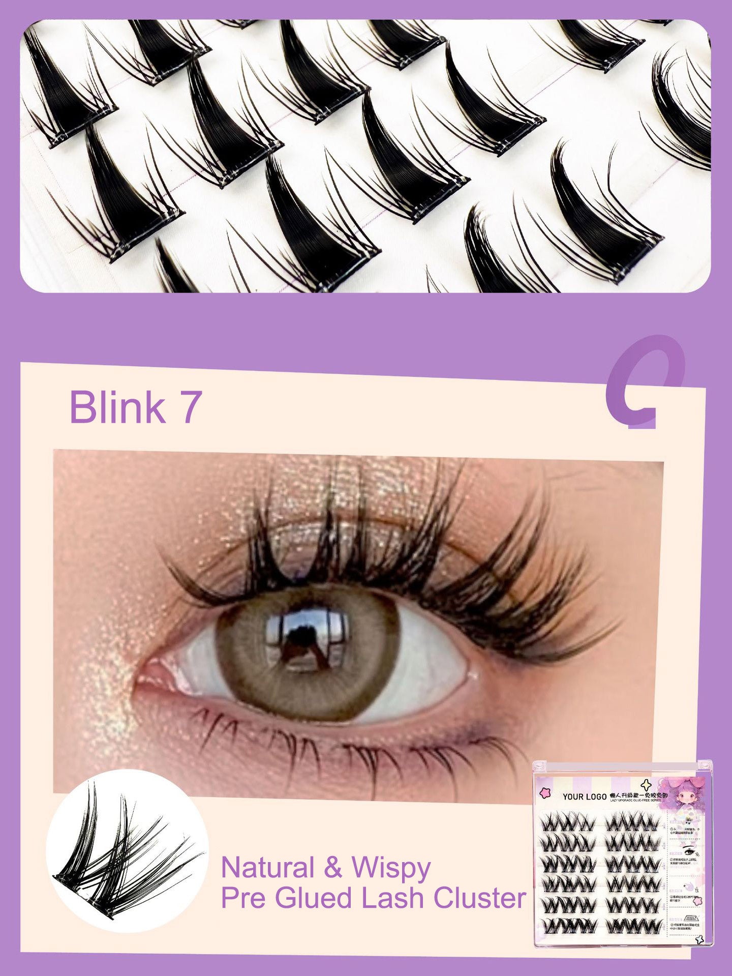 Big Discount For Press On Lash Clusters