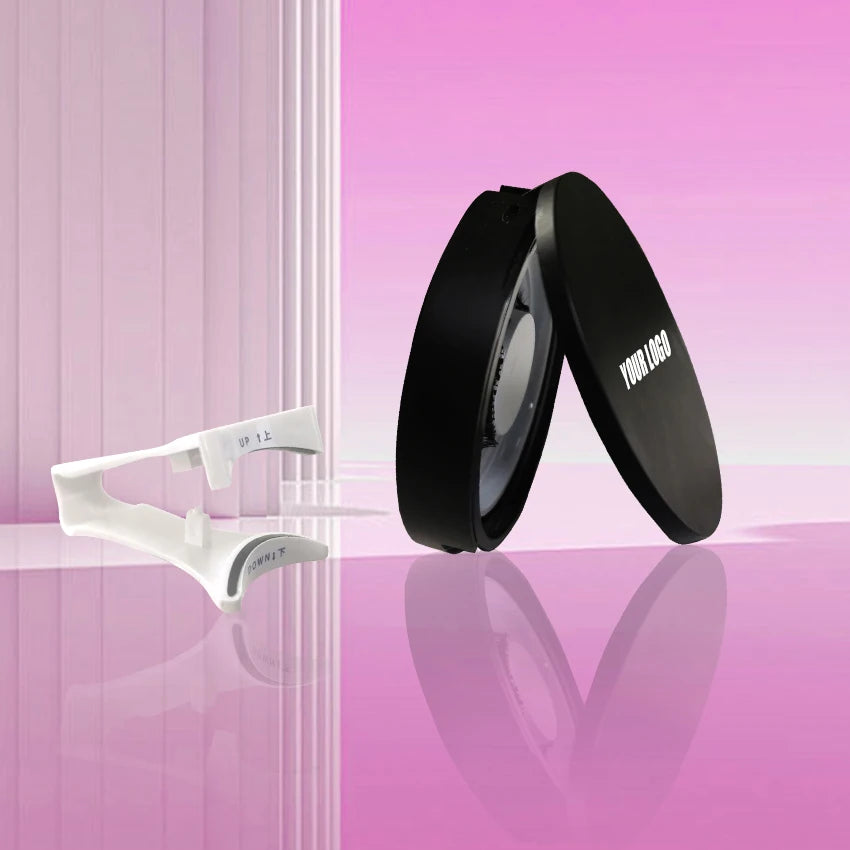 Double layers hard magnetic eyelashes