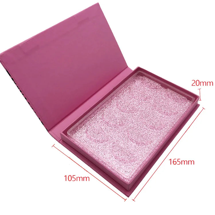 5 Pairs Lashes Tray Empty Eyelash Packaging