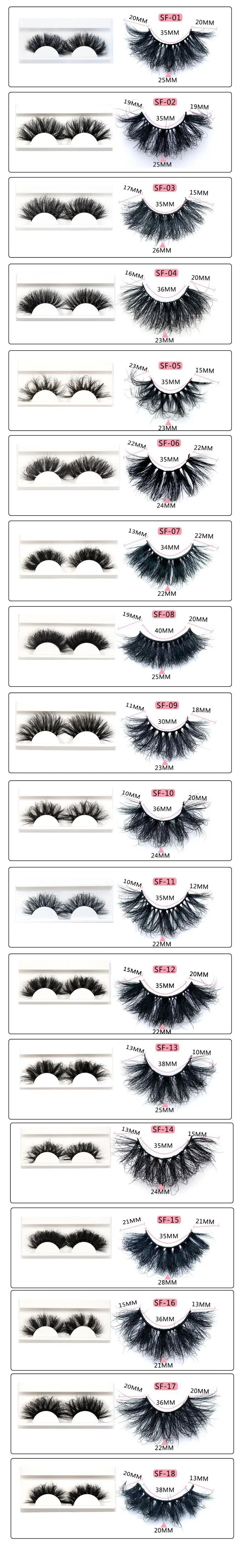 Fluffy Strip Mink Lashes