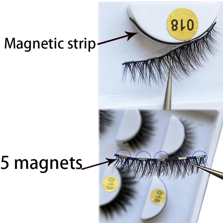 Magnetic Eyelashes Tray Set