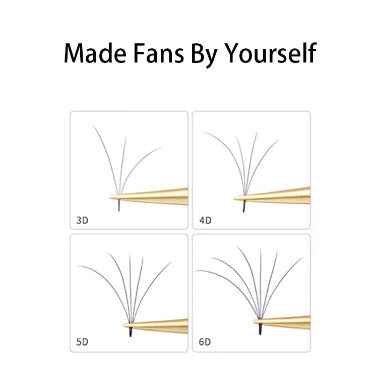 High Density 90 Degree Eyelash Stainless Steel Tweezers