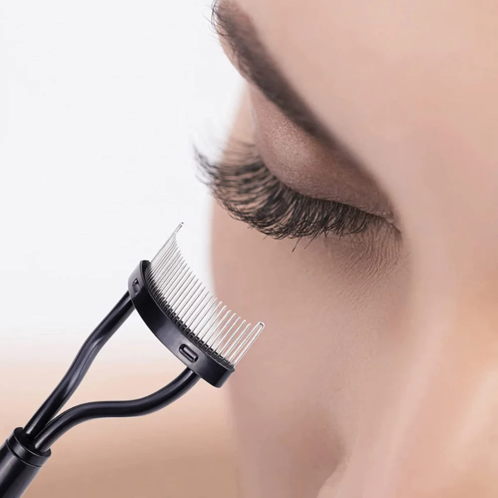 foldable and non foldable eyelash steel combs