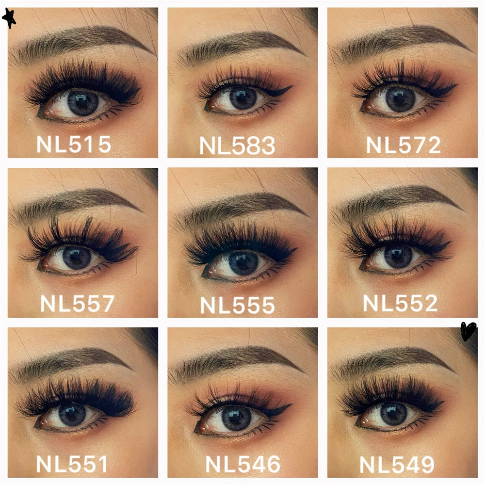 3D Wispy Natural Lash Strips Eyelash