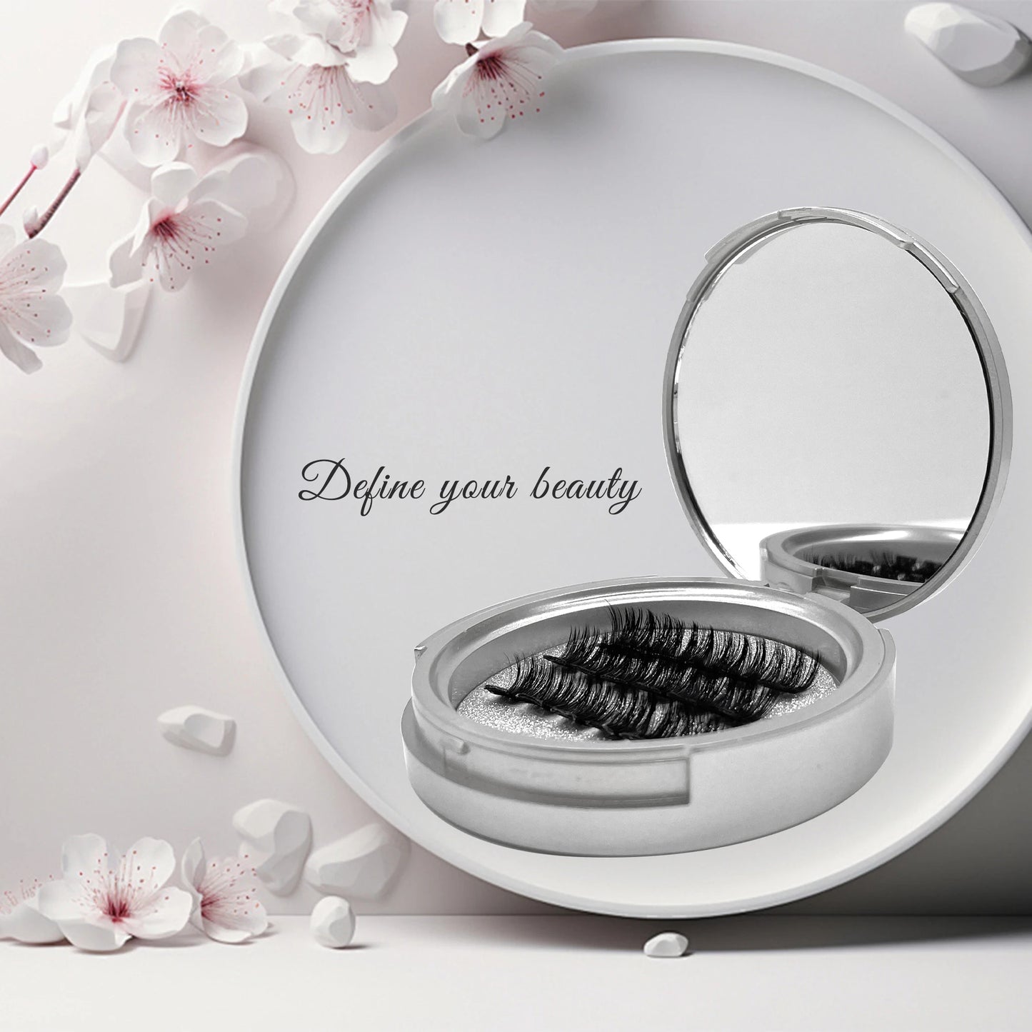 To Apply And Carry With Mirror Pre Cut Cluster Fluffy Individual No Glue Cluster Eyelashes