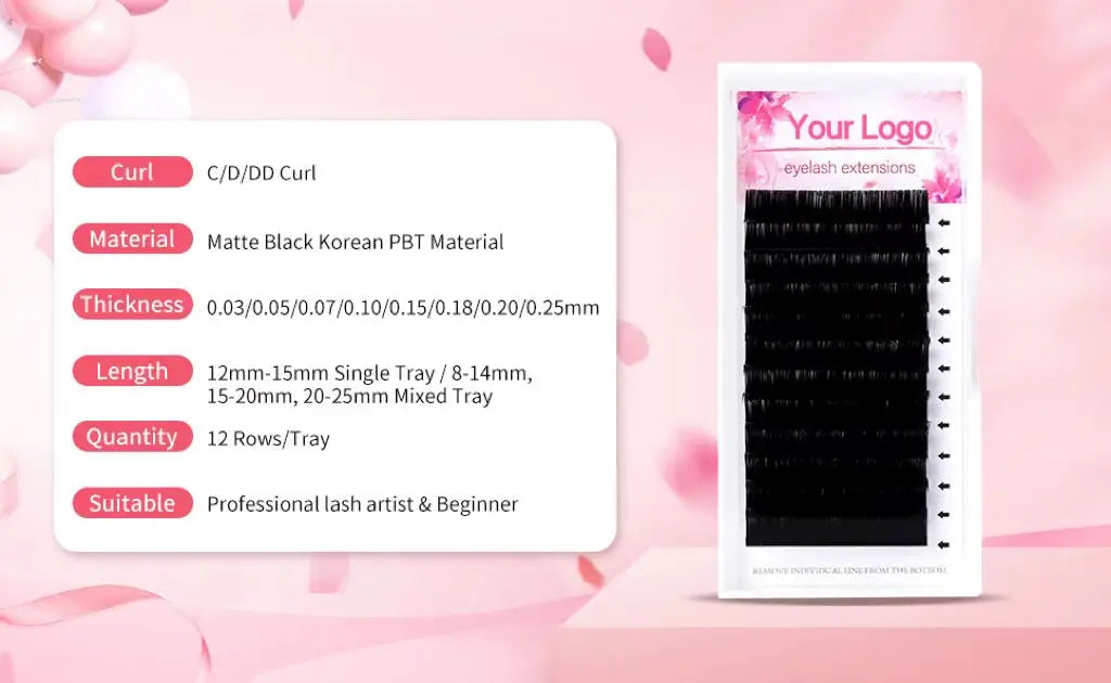 Premium Matte Dark BlackLash Eyelash Long Wearing Time Not Easy To Fall Off