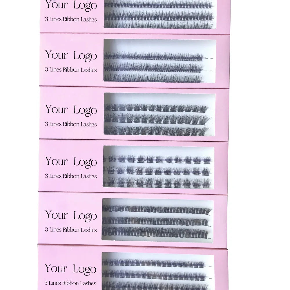 DIY Segmented Ribbons eyelash