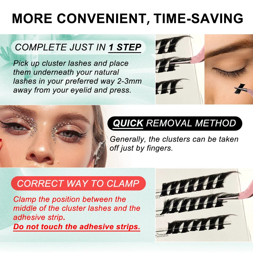 8-16mm No NeededDiy Lashes Extensions Kit