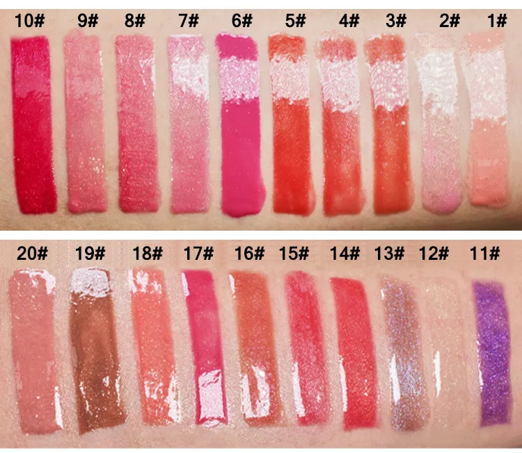 Wholesale Nude Lip Gloss Glitter Bucket