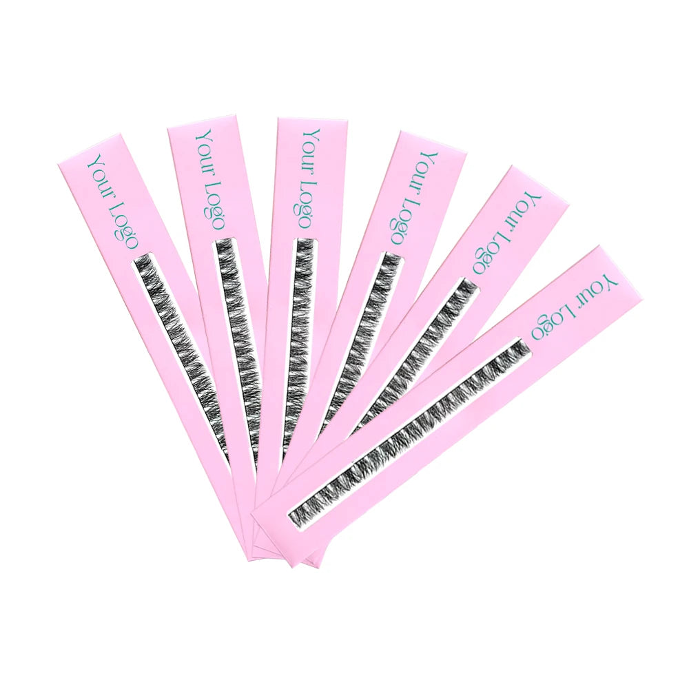 DIY Cluster Ribbon Eyelashes Extension