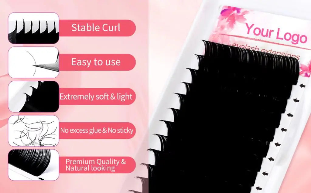 Premium Matte Dark BlackLash Eyelash Long Wearing Time Not Easy To Fall Off