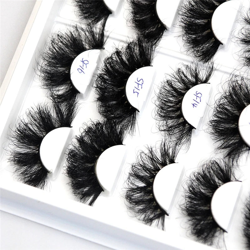 Fluffy Strip Mink Lashes