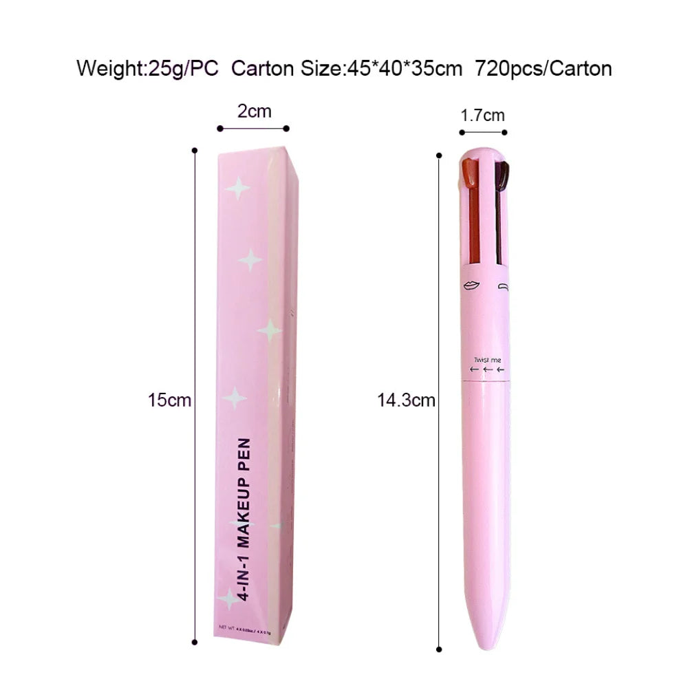 4-in-1 Makeup PenTravel Makeup Pencil