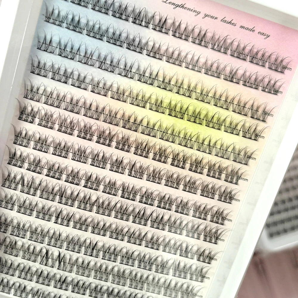 Matte Eye Lash Cluster Kit Bulk