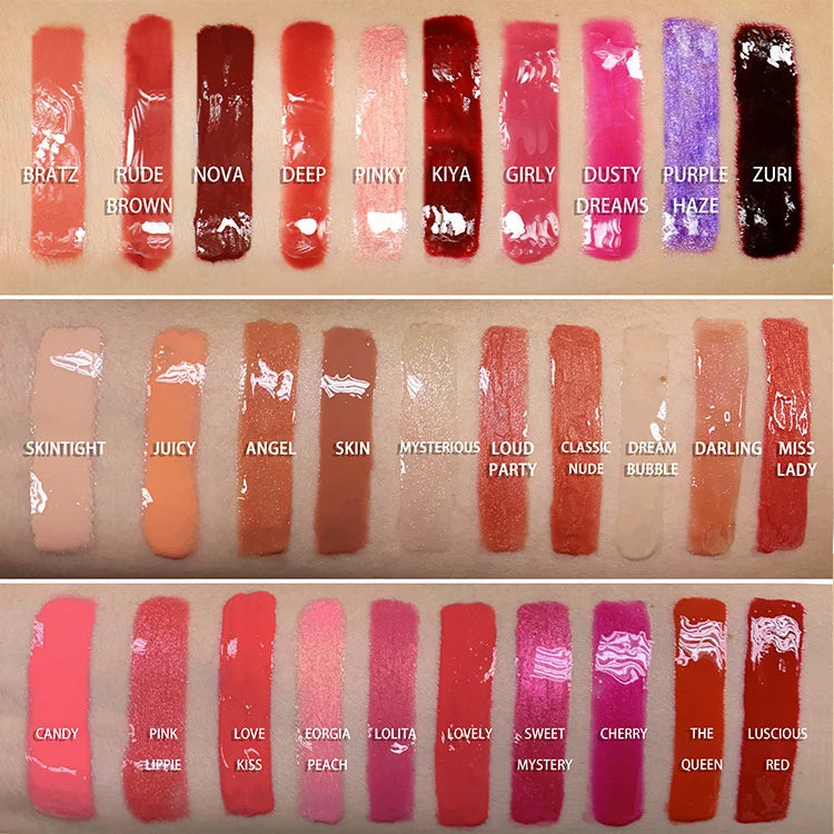 Waterproof Natural Women Lip Gloss Wholesale