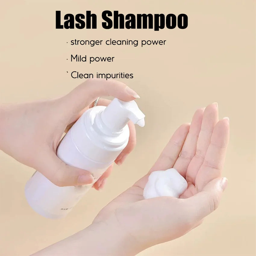 Shampoo With Brush Lash Shampoo Kit