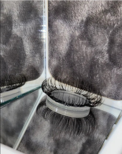 Reusable DIY Eyelash Map Palette Silicone Holder
