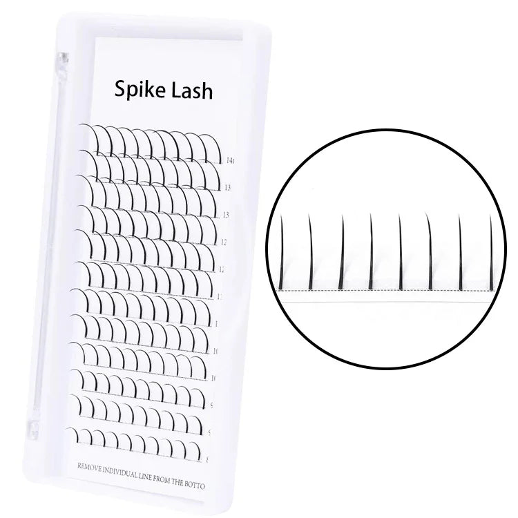 Soft Single Silk Promade Spikes Lash Extensions