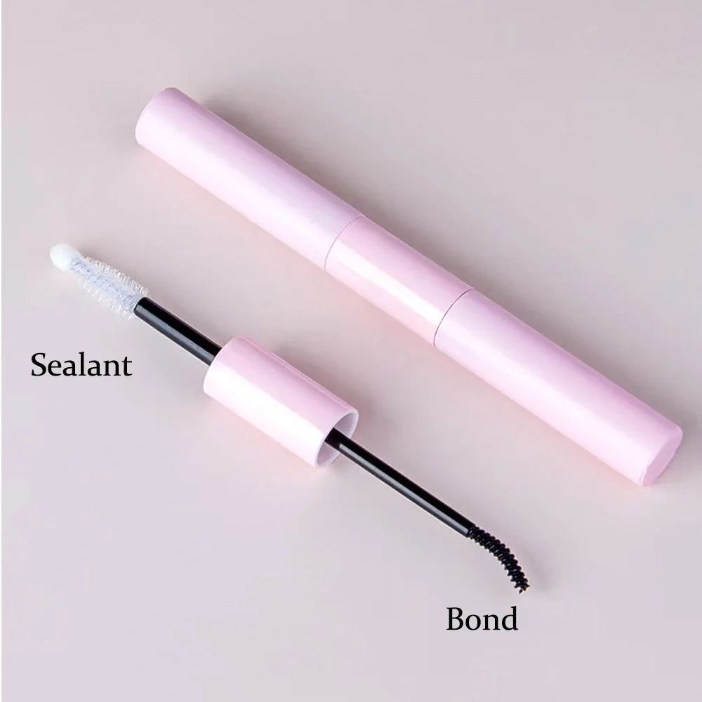 Long Lasting Strong Hold Waterproof 2 in 1 Cluster Eyelash Glue