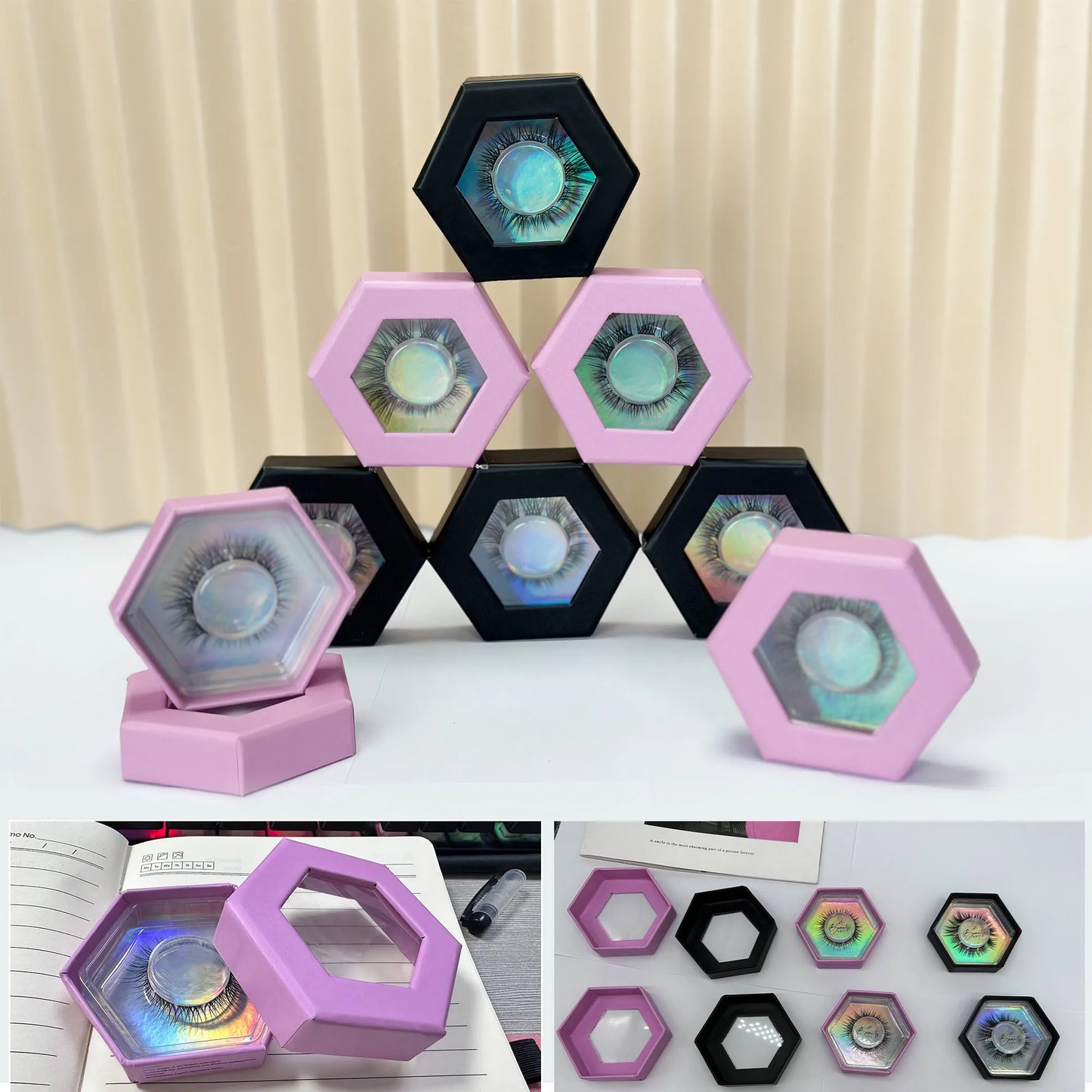 Segment Individual Cluster Lashes Customizable