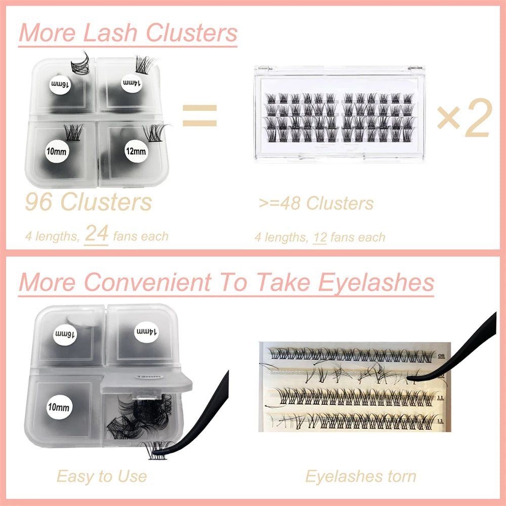 0.03mm DIY Lash Extension Kit