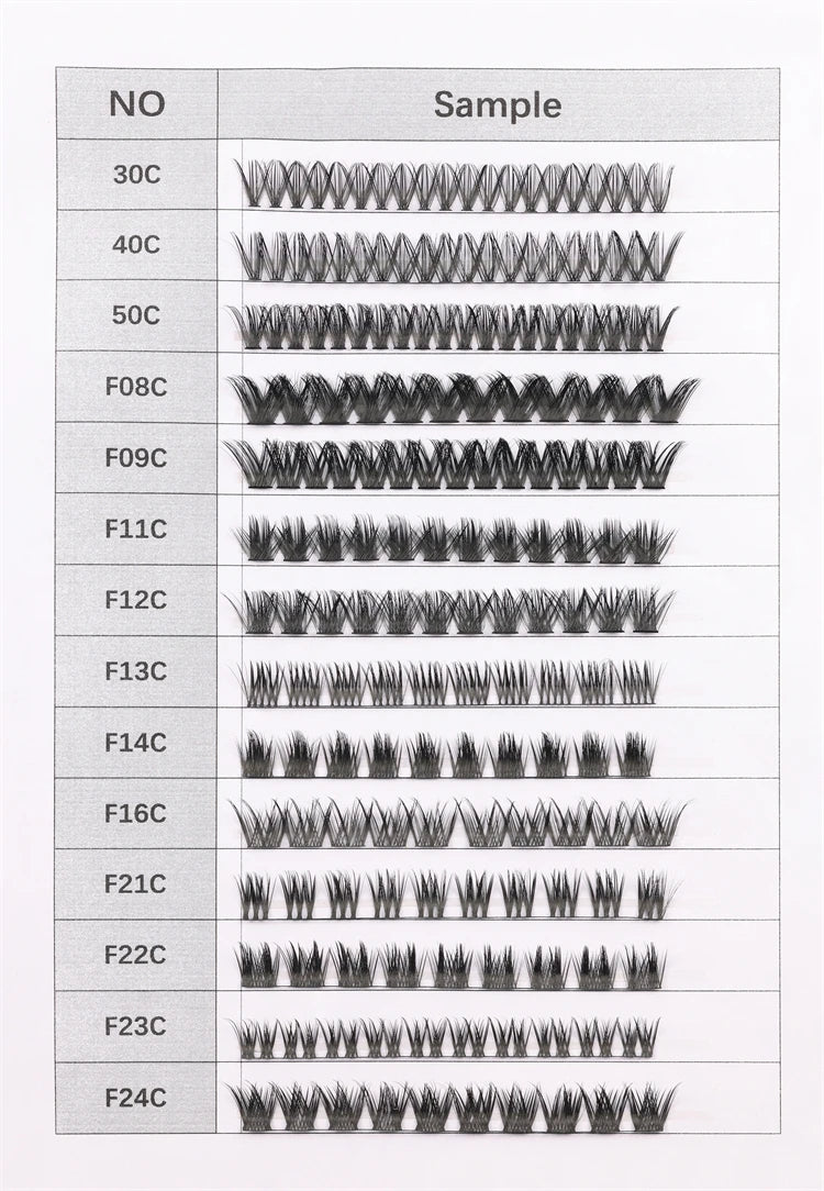 Fluffy Lashes Extensions Supplies