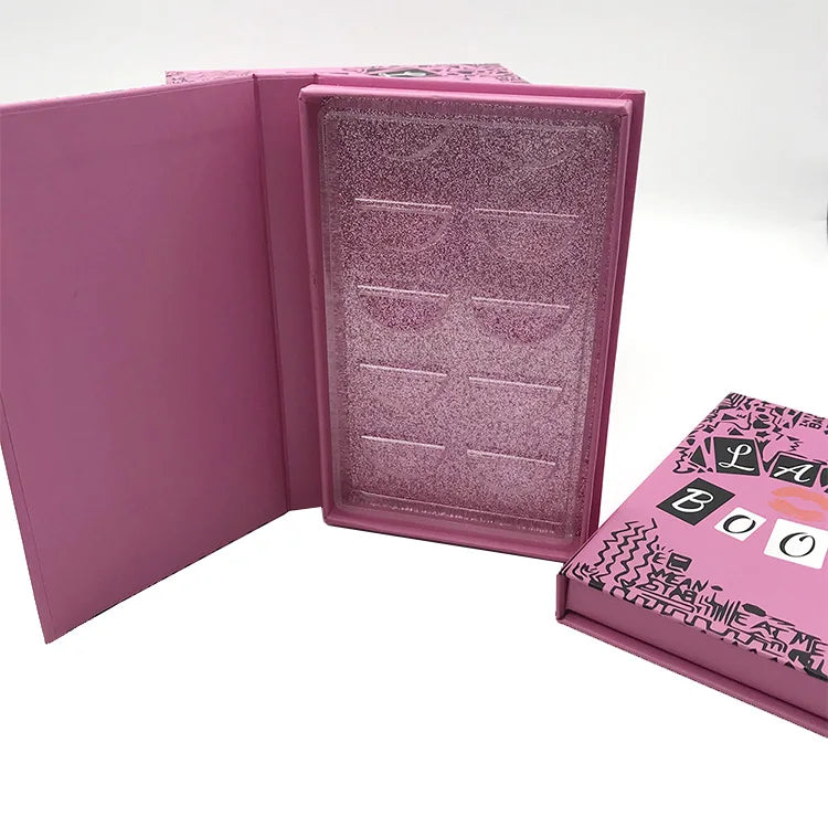 5 Pairs Lashes Tray Empty Eyelash Packaging