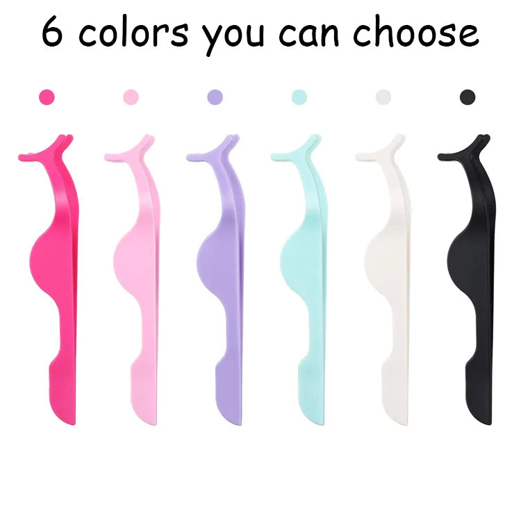 Eyelashes Pink Lash Tweezers