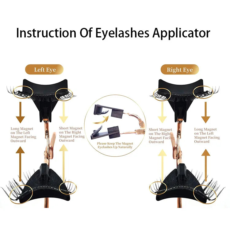 Pink Packaging Magnetic Eyelash