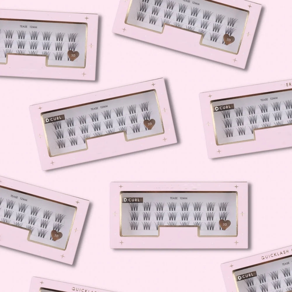 Press On Cluster Lash No Glue Needed Diy Lash