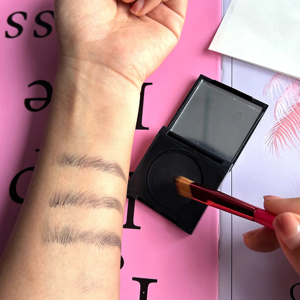 Water Soluble Eyebrow Powder And Eyebrow