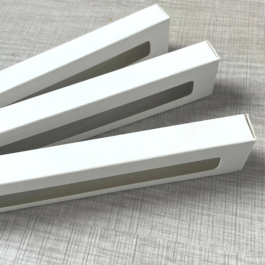 Custer Lashes White Segmented Eyelash Box