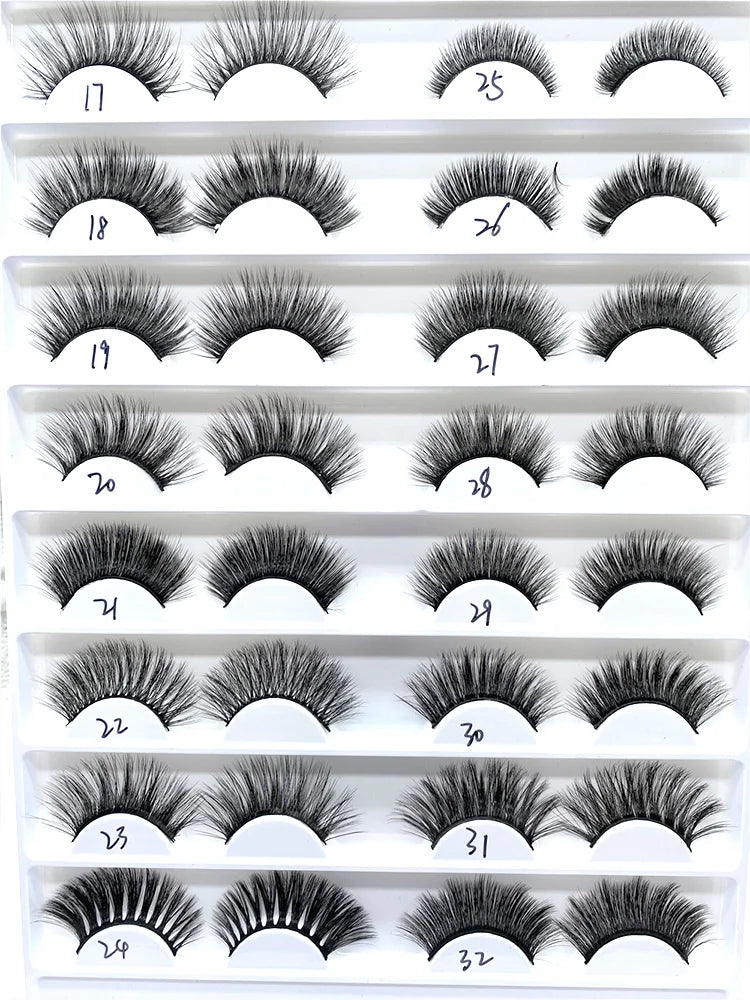 Magnetic Eyelashes Tray Set