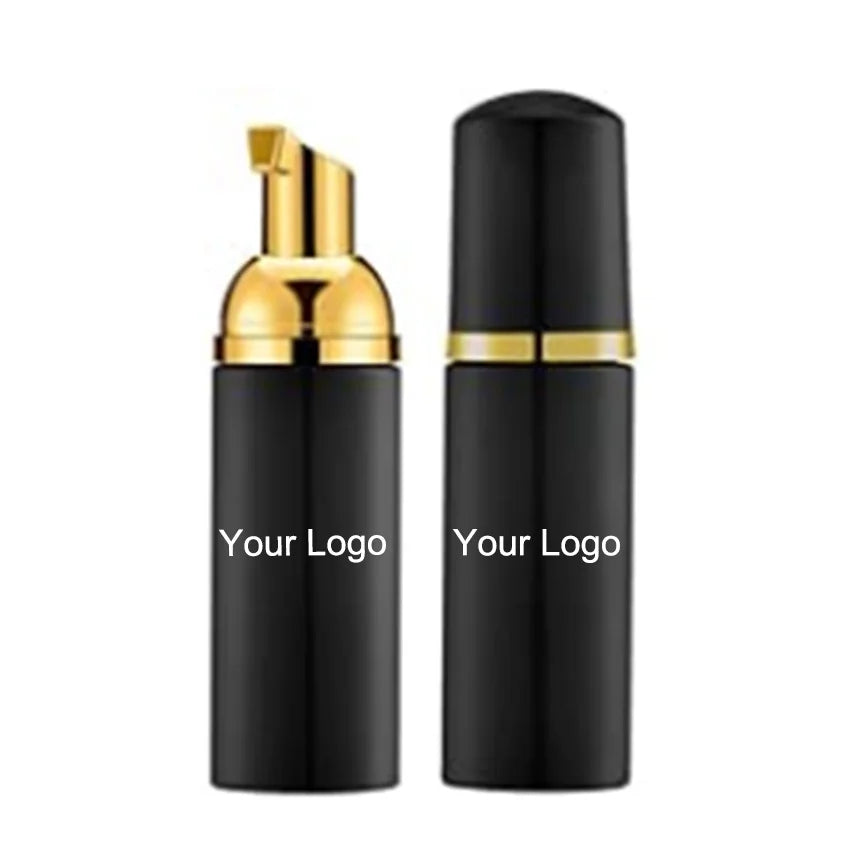 60ml Luxury Foam lashes Pump Bottle Organic Lash Cleanser