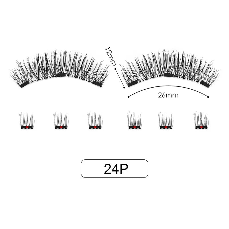 Best Natural Long Small Magnetic Lash Set