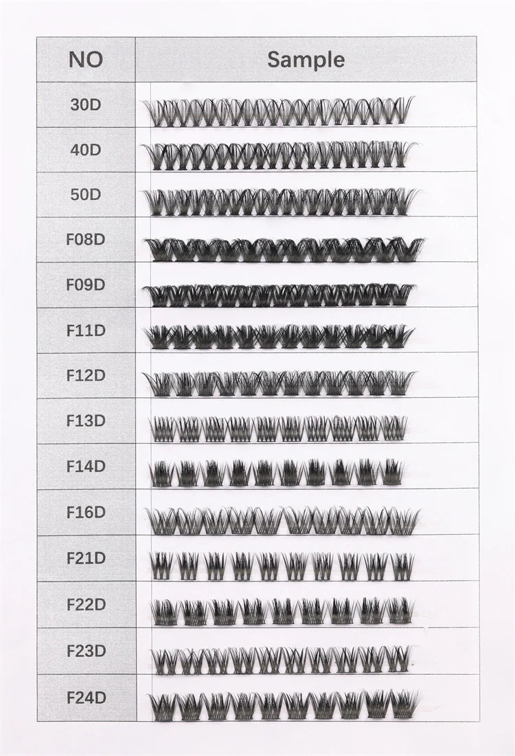Fluffy Lashes Extensions Supplies