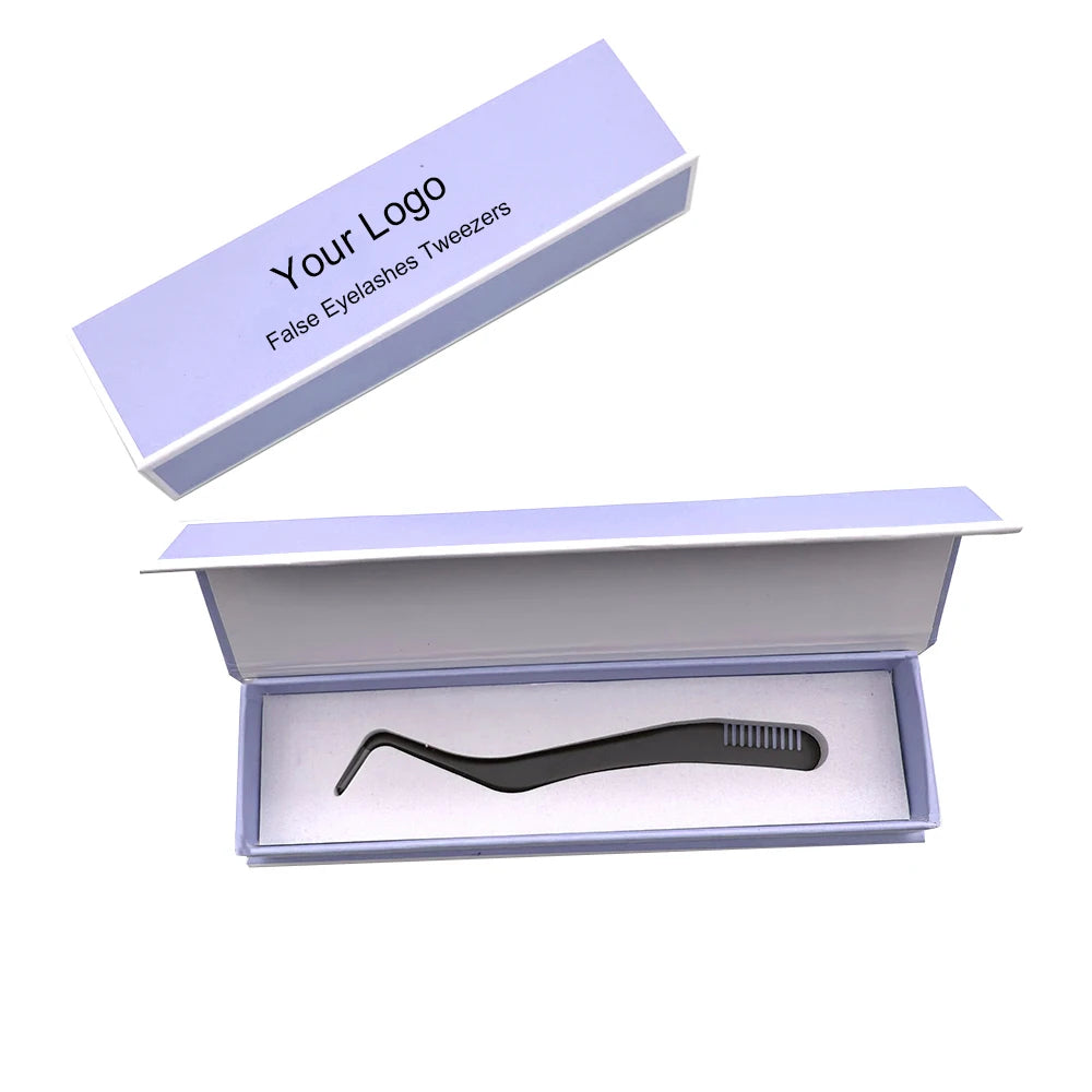 DIY Segmented Eyelashes Extension Tweezers Set