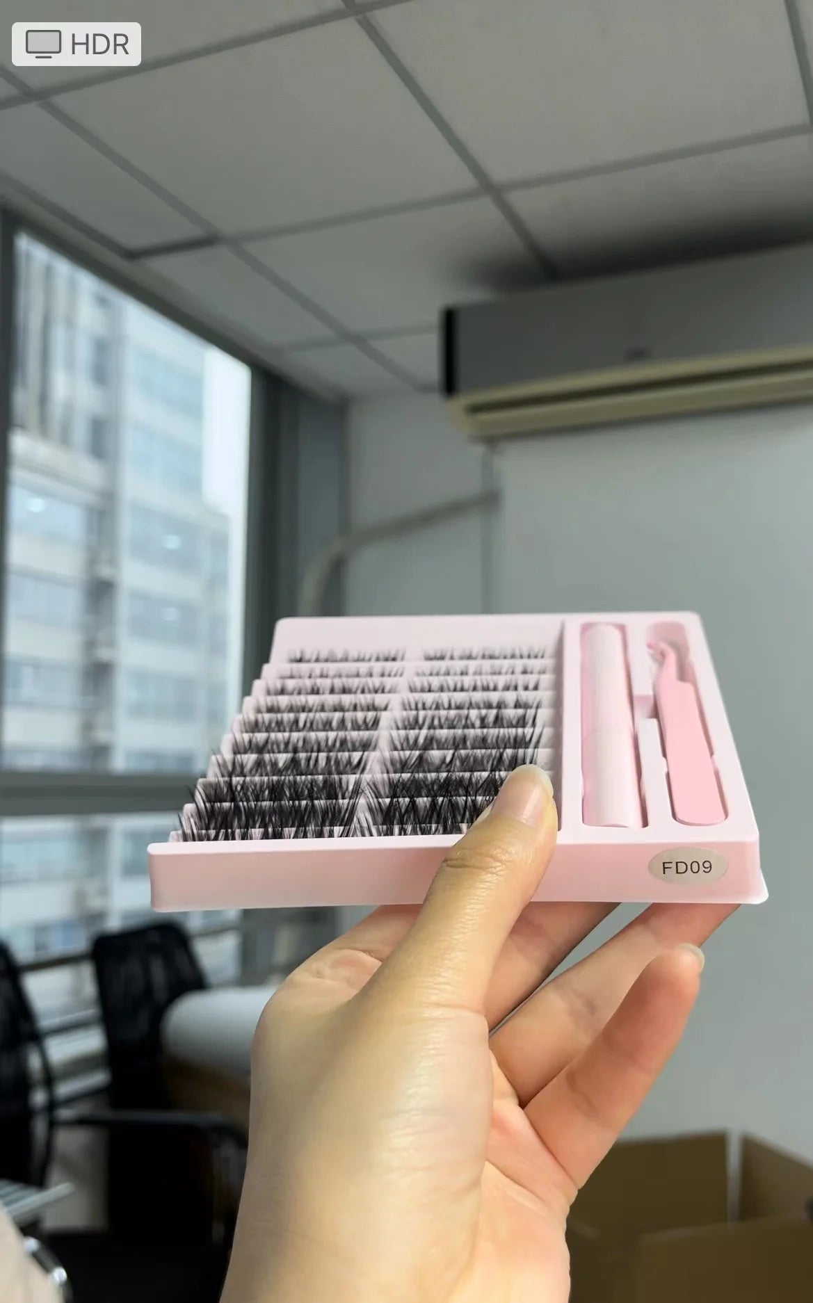 diy cluster lashes extension kit