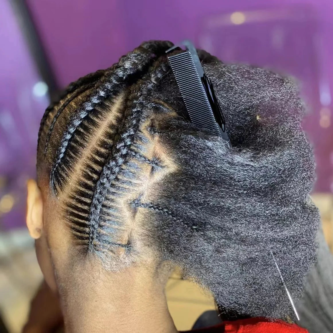 Anti-frizz Braid Hair Gel scented edge control wax
