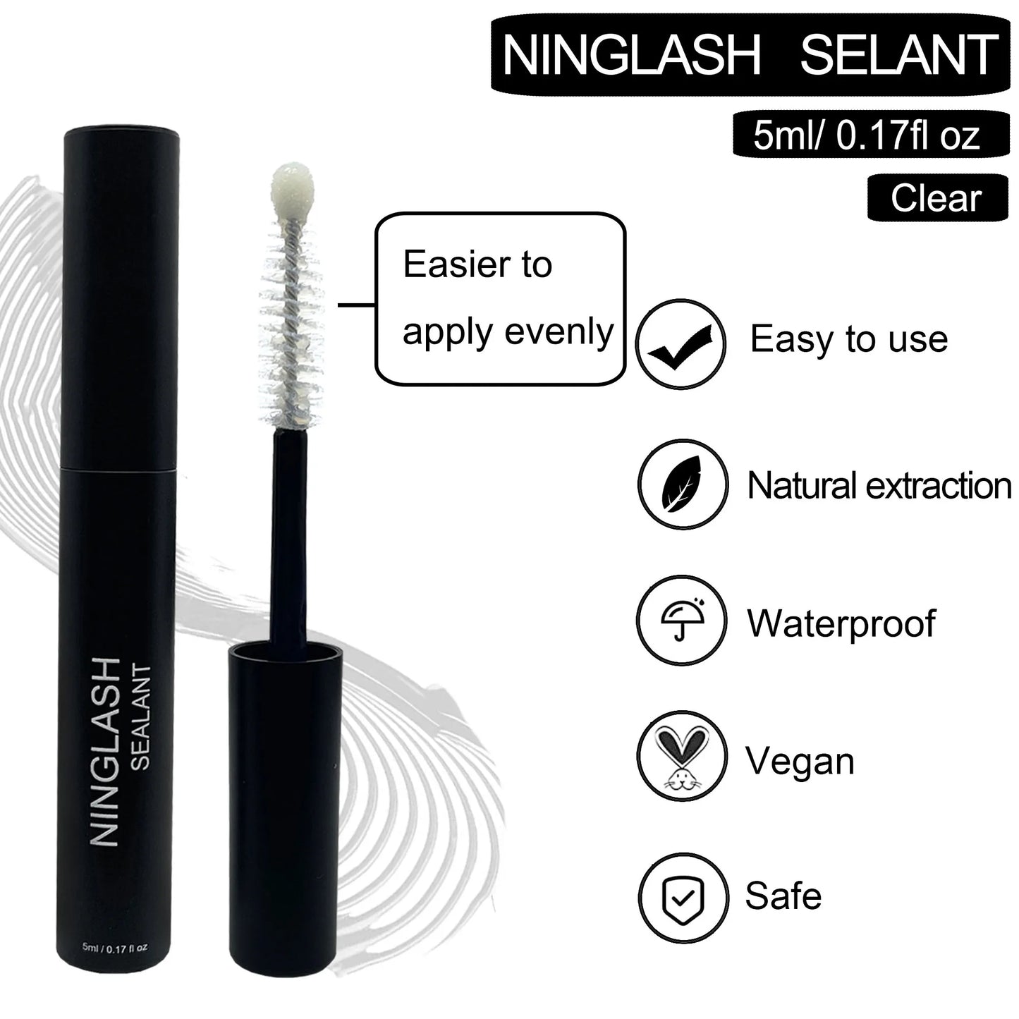 Cluster Lash Glue Super Strong Hold 5 Days Long Lasting Eyelash Glue